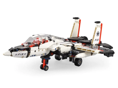 Construction Blocks Robot Plane Made of Cada Blocks Remote Controlled 917 Elements