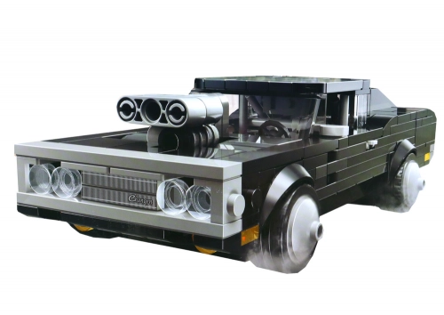 Construction Blocks Vehicle Auto Transformation Robot 2in1