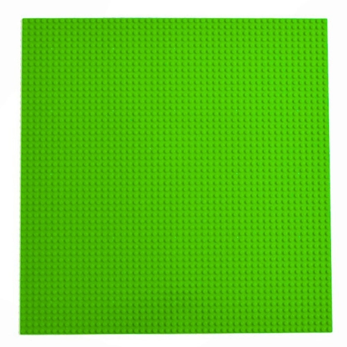 Construction Board for Building Blocks Green 40x40cm
