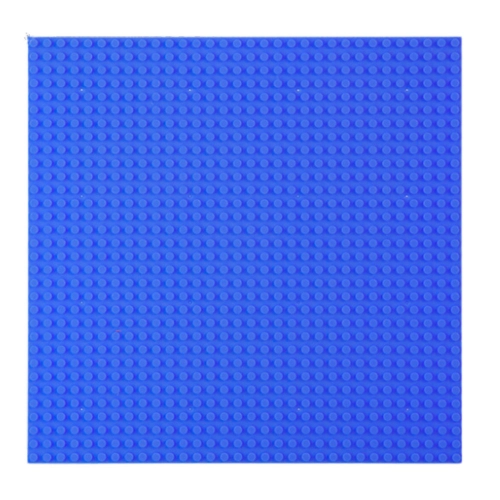 Construction Board for Building Blocks, Navy Blue, 40x40cm