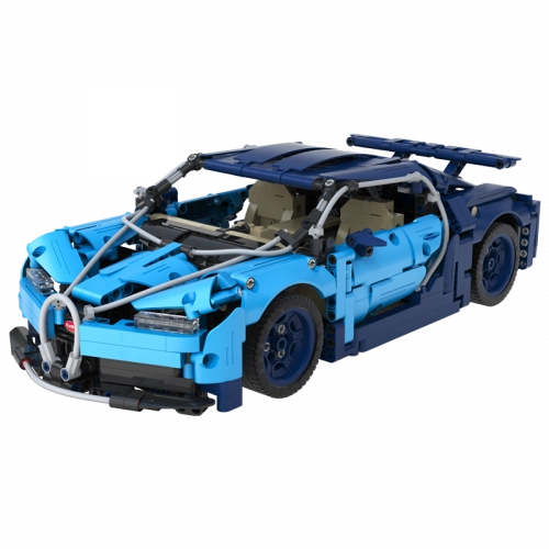 Construction Bricks Car Blue CADA 1200 Elements