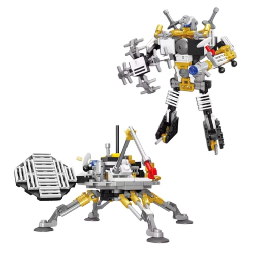 Construction Bricks Mars Lander Space Robot 2in1 146 pcs.