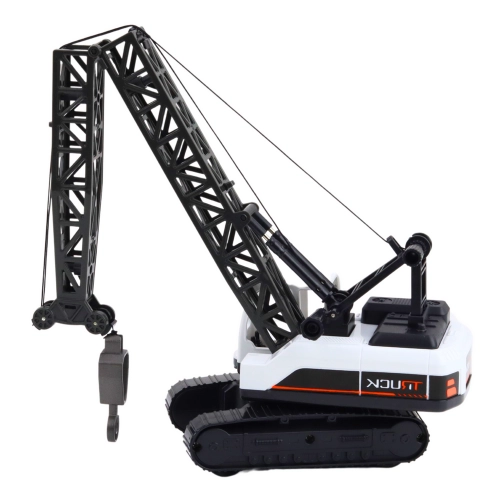 Crawler Construction Crane 360° Rotation Movable Hook White