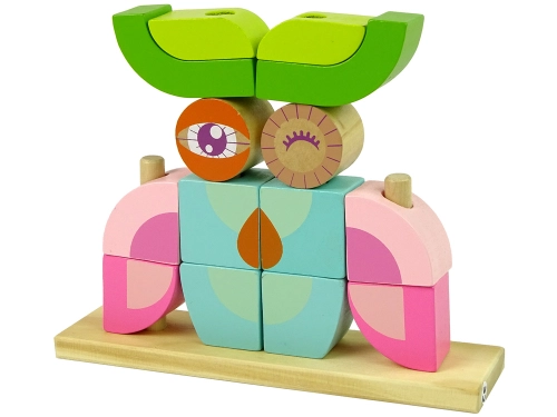 Creative Wooden Spatial Puzzle Owl 3D