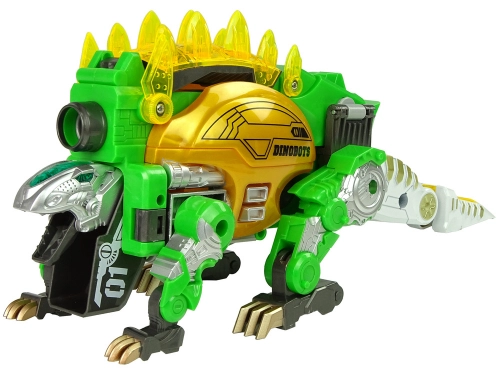 Dinobots 2 in 1 Dinosaur Shotgun Green Stegosaurus Shield
