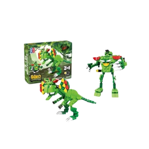 Dinosaur Robot 2in1 Construction Blocks 50-70 pcs Mix