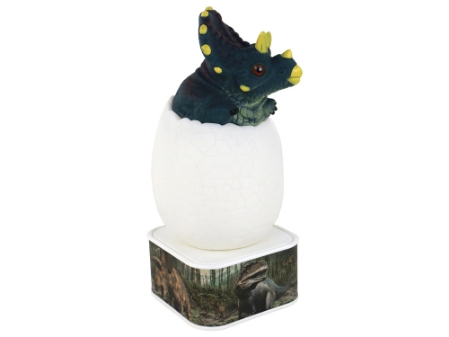 Dinosaur Triceratops Micro USB Egg LED Night Lamp