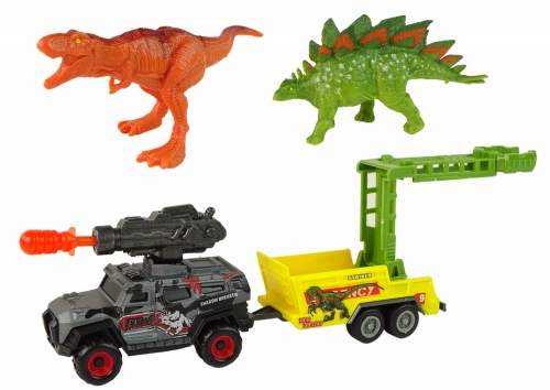 Dinosaurs Set Auto Rocket Trailer