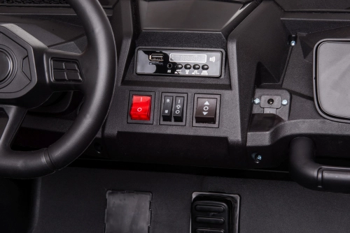 Divvietīgs bērnu elektromobilis Bagijs A032 Red