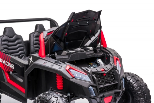 Divvietīgs bērnu elektromobilis Bagijs A032 Red