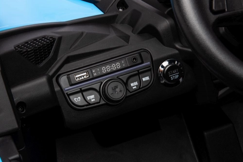 Divvietīgs bērnu elektromobilis Bagijs Can-am DK-CA003 Blue