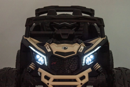 Divvietīgs bērnu elektromobilis Bagijs Can-am DK-CA003 Khaki