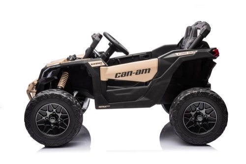 Divvietīgs bērnu elektromobilis Bagijs Can-am DK-CA003 Khaki
