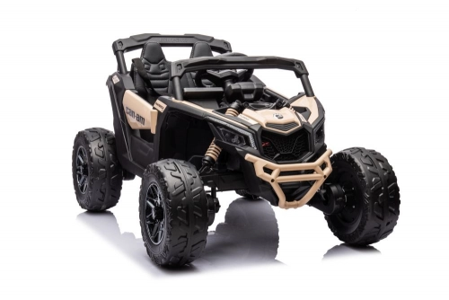 Divvietīgs bērnu elektromobilis Bagijs Can-am DK-CA003 Khaki