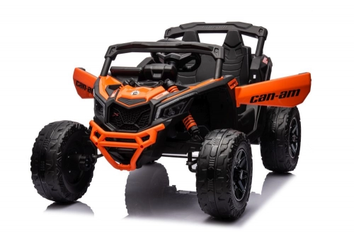 Divvietīgs bērnu elektromobilis Bagijs Can-am DK-CA003 Orange