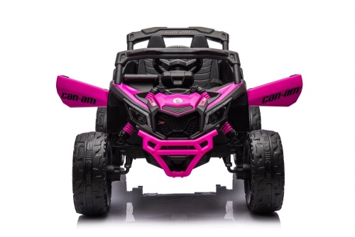 Divvietīgs bērnu elektromobilis Bagijs Can-am DK-CA003 Pink