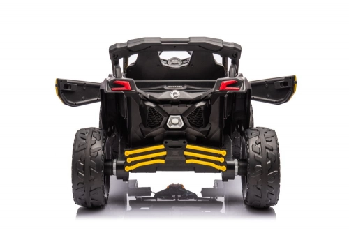 Divvietīgs bērnu elektromobilis Bagijs Can-am DK-CA003 Yellow