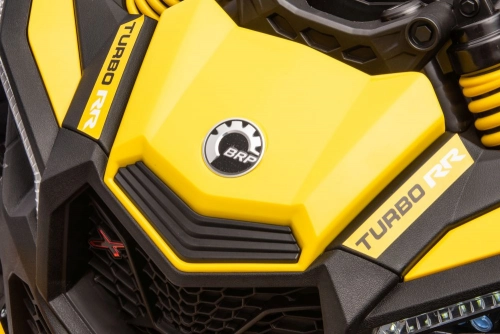 Divvietīgs bērnu elektromobilis Bagijs Can-am DK-CA003 Yellow