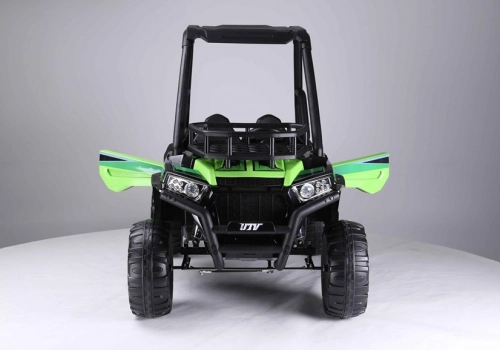Divvietīgs bērnu elektromobilis Bagijs Jeep JS360-1 Green