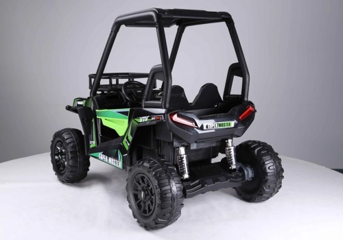 Divvietīgs bērnu elektromobilis Bagijs Jeep JS360-1 Green