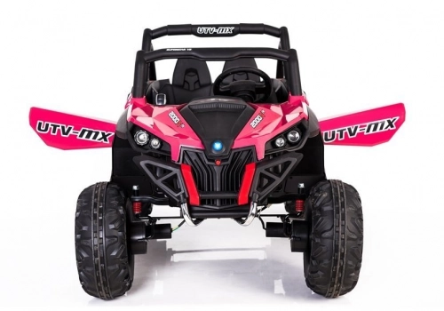 Divvietīgs bērnu elektromobilis Bagijs Jeep XMX Pink
