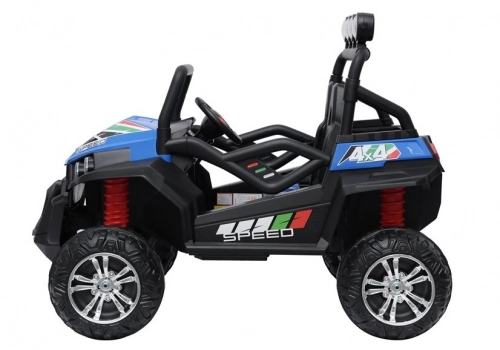 Divvietīgs bērnu elektromobilis Bagijs S2588 Blue