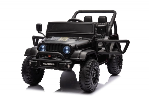 Divvietīgs bērnu elektromobilis Bagijs YSA8813 24V Black