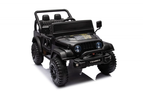 Divvietīgs bērnu elektromobilis Bagijs YSA8813 24V Black