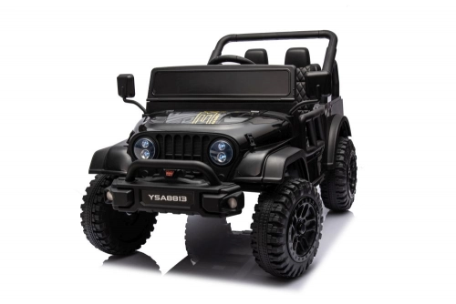 Divvietīgs bērnu elektromobilis Bagijs YSA8813 24V Black