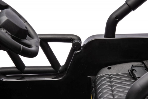 Divvietīgs bērnu elektromobilis Bagijs YSA8813 24V Black