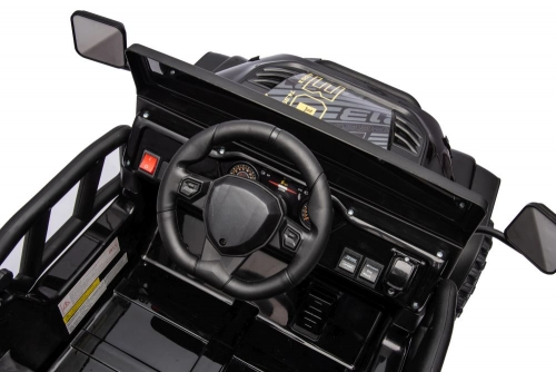 Divvietīgs bērnu elektromobilis Bagijs YSA8813 24V Black