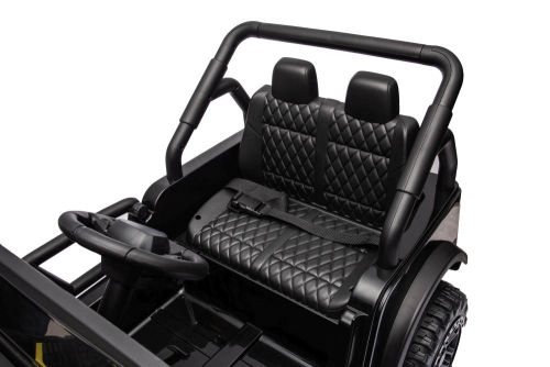 Divvietīgs bērnu elektromobilis Bagijs YSA8813 24V Black
