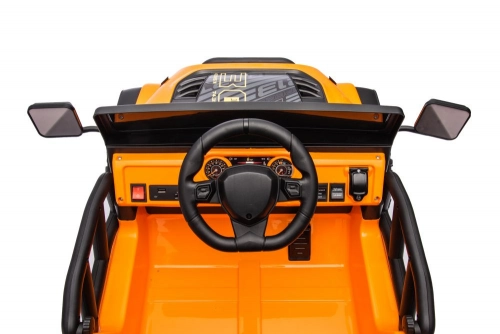 Divvietīgs bērnu elektromobilis Bagijs YSA8813 24V Orange