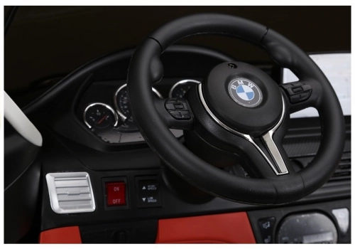Двухместный детский электромобиль BMW X6M Black