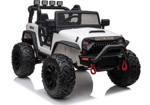 Divvietīgs bērnu elektromobilis Jeep JC666 White