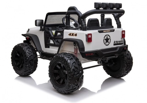 Divvietīgs bērnu elektromobilis Jeep JC666 White