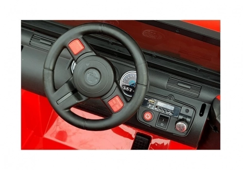 Двухместный детский электромобиль Jeep WXE-1688 4x4 Red