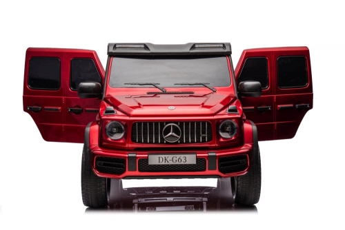 Двухместный детский электромобиль Mercedes G63 XXL Red 24V