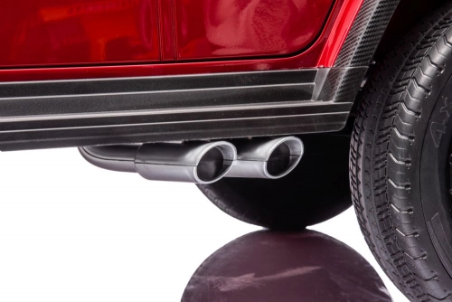 Двухместный детский электромобиль Mercedes G63 XXL Red 24V
