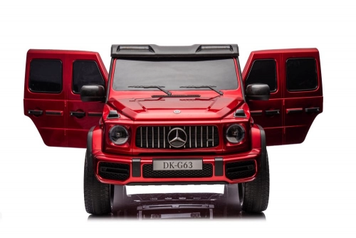 Двухместный детский электромобиль Mercedes G63 XXL Red 24V