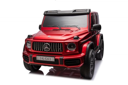 Двухместный детский электромобиль Mercedes G63 XXL Red 24V