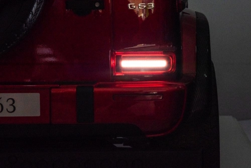 Двухместный детский электромобиль Mercedes G63 XXL Red 24V