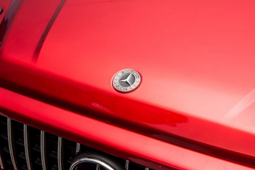 Двухместный детский электромобиль Mercedes G63 XXL Red 24V