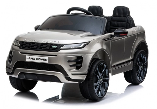 Divvietīgs bērnu elektromobilis Range Rover Evoque Silver Painted
