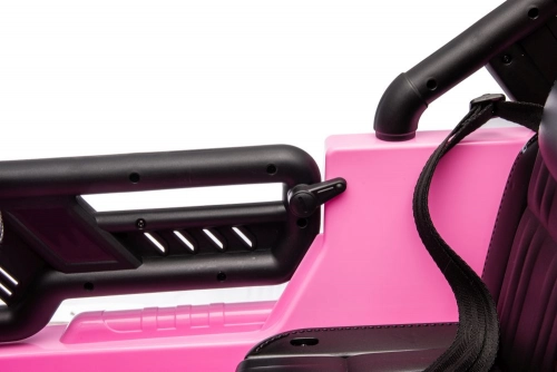 Divvietīgs bērnu elektromobilis Toyota FJ Pink