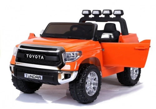 Двухместный детский электромобиль Toyota Tundra Orange