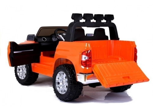 Двухместный детский электромобиль Toyota Tundra Orange