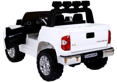 Divvietīgs bērnu elektromobilis Toyota Tundra White