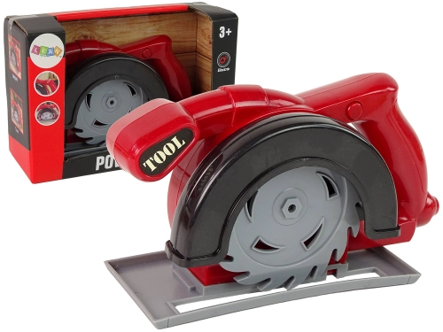 DIY Saw with Battery Pack Red