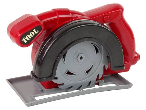 DIY Saw with Battery Pack Red